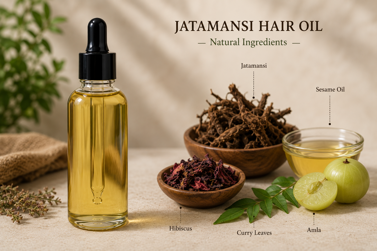 Jatamansi Hair Oil